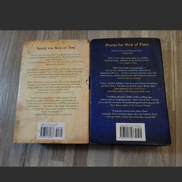 Nick Mciver Adventures Nick of Time & The Time Pirate by Ted Bell‎ Hardco… - Picture 2 of 3